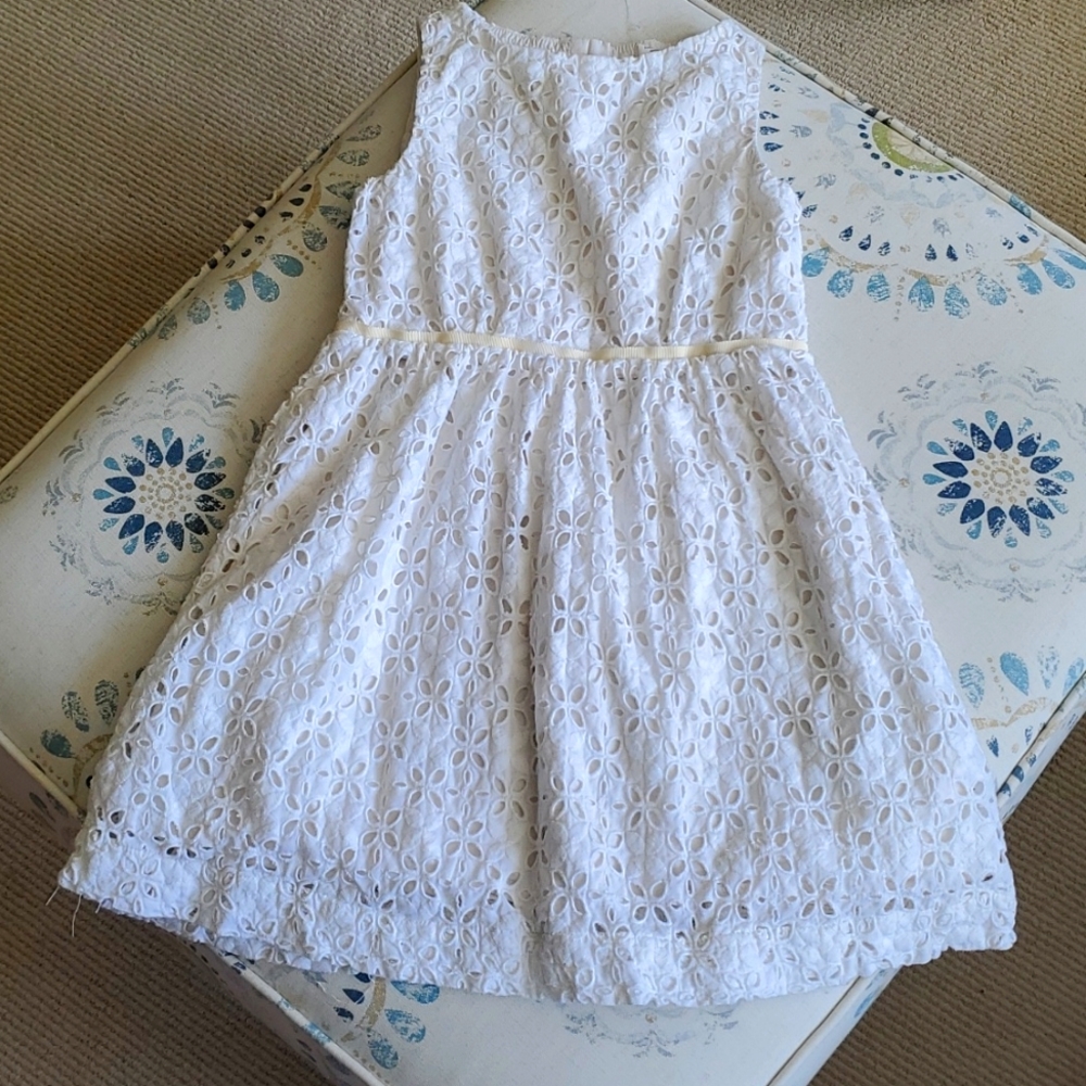 J Crew eyelet dress